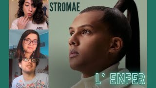 Italians React to Stromae  L’enfer Official Music Video  eng cc [upl. by Euqinehs]