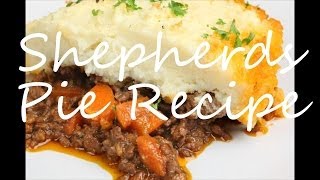 Shepherds Pie Recipe  The Frugal Chef [upl. by Sirrom]