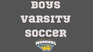 Rice Lake High School vs Menomonie High School Mens Varsity Soccer [upl. by Atoiyanap]