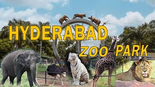 Hyderabad Zoo Park 😄 ll Wild Animals Complete Tour ll Sairaj Sahani [upl. by Cedell]