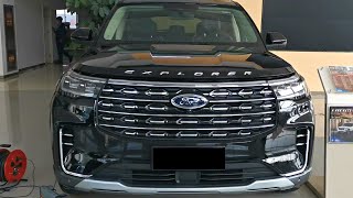 2023 Ford Explorer large SUV indepth Walkaround [upl. by Anaujat679]