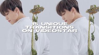 15 unique transition ideas on videostar [upl. by Dannon]