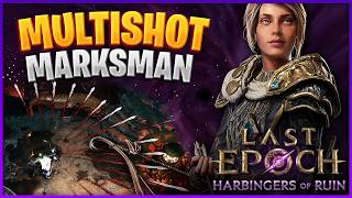 ULTIMATIVER BogenBuild Multishot Marksman in Last Epoch 11 [upl. by Nauqyt]