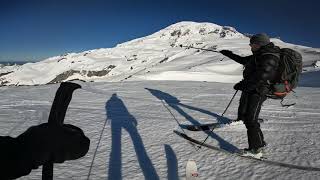 Ski Down from Camp Muir [upl. by Walters]