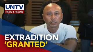 DOJ confirms PH extradition request vs Arnie Teves ‘granted’ [upl. by Adelia]