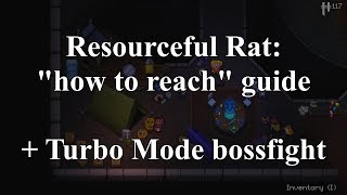 Enter the Gungeon  Quick guide Rat Maze Turbo mode Resourceful Rat kill [upl. by Adnohsel]