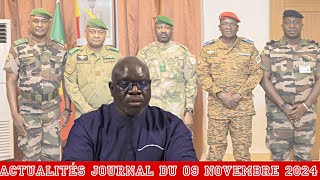 Journal don kibaru du 09 novembre 2024 par Kassim Traoré [upl. by Alrats]