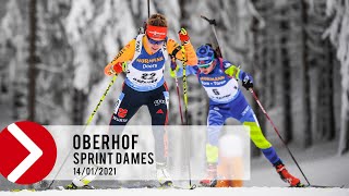 SPRINT DAMES  OBERHOF 2021 22 [upl. by Auahsoj]