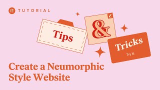 How to Create a Neumorphic Style Website in Elementor [upl. by Yssis]