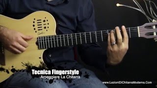 Lezioni di Chitarra Classica 1 Tecnica Fingerstyle [upl. by Tearle]