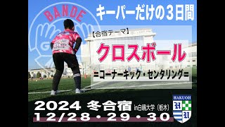 【2024冬合宿情報】埼玉ゴールキーパースクールバンデ [upl. by Ocirrej745]