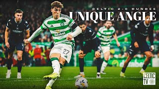 Unique Angle  Celtic 20 Dundee  Goals from Johnston amp Engels keep us top of Prem [upl. by Coppinger740]