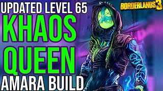 UPDATED BEST ALL AROUND AMARA BUILD  Gamesave  Khaos Queen 40 Amara Build  Borderlands 3 [upl. by Efi822]