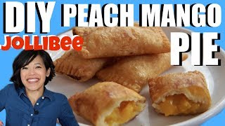 DIY Jollibee PEACH MANGO PIE  deep fried [upl. by Wong]