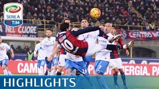 BolognaEmpoli 23  Highlights  Matchday 17  Serie A TIM 201516 [upl. by Leissam]