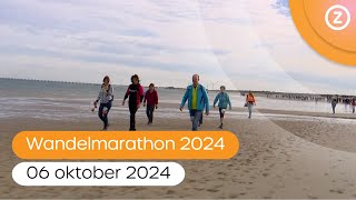 Kustmarathon Zeeland  Wandelmarathon 6 oktober 2024 [upl. by Aldwin]