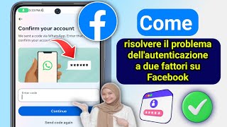 Come accedere a Facebook senza codice di autenticazione a due fattori nuovo aggiornamento [upl. by Einahpad831]