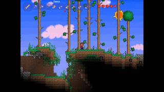 Terraria BR Tutorial 2  Minérios Altares Demoniacos e Corações [upl. by Sekofski]