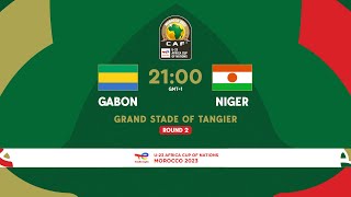 gabon VS Niger TotalEnergies AFCONU23 2023  MD2 [upl. by Joleen]