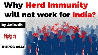 How HERD IMMUNITY works Why Herd Immunity will not work for India Current Affairs 2020 UPSC2020 [upl. by Mcquade]