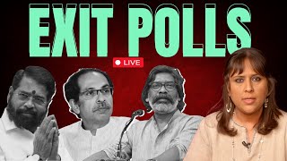 Battle For Jharkhand amp Maharashtra  Exit Polls  INDIA BLOC Vs NDA  Barkha Dutt [upl. by Amir]