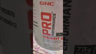 GNC weight gainer unboxing order from flipkart gnc weightgainer flipkart foryou [upl. by Leirea]