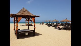 Cape Verde 4K  SAL Sol Dunas Resort amp Spa 41192018 [upl. by Naesad]