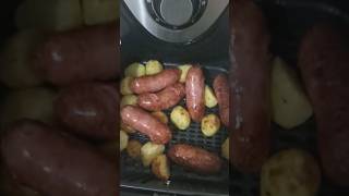 LINGUIÇA E BATATA NA Air Fryeer [upl. by Soo31]