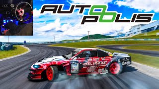 Katsuhiro Ueos Nissan Silvia S15 Drifting  Autopolis Lakeside  Assetto Corsa [upl. by Matthia323]