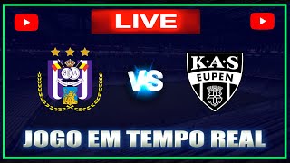 ANDERLECHT X EUPEN AO VIVO  COPA BELGICA  ACOMPANHAMENTO DO JOGO   DICAS E PALPITES [upl. by Hsima]