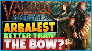 Arbalest Vs The Bow Which Is Better In Valheim Mistlands Update [upl. by Eednahs2]