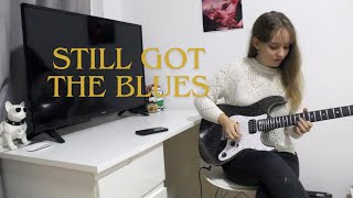 still got the blues  gary moore electric guitar cover [upl. by Yanehs678]