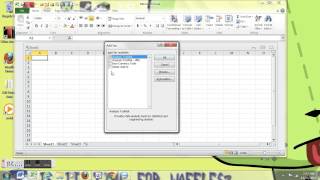 Excel 2010 AddIns [upl. by Malsi]