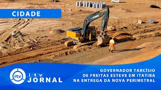 GOVERNADOR TARCÍSIO DE FREITAS ESTEVE EM ITATIBA NA ENTREGA DA NOVA PERIMETRAL [upl. by Noitsuj]