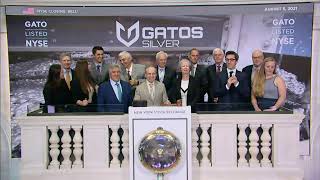 Gatos Silver Inc NYSE GATO Rings The Closing Bell® [upl. by Ytsud504]