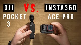 Insta360 Ace Pro vs DJI Osmo Pocket 3  The Best for Vlogging in 2024 [upl. by Nosimaj]