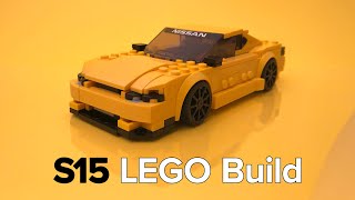 Custom LEGO Nissan S15 Build [upl. by Frayda792]