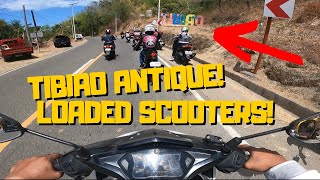 200KMS RIDE  TIBIAO ANTIQUE  LOADED SCOOTERS [upl. by Nickola]