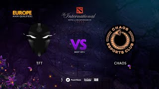 TFT vs Chaos TI9 Qualifiers EU bo5 game1 Lex amp Inmate [upl. by Enitsud]