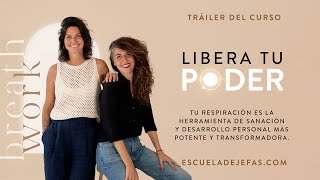 Tráiler de mi curso LIBERA TU PODER el curso de Breathwork de la Escuela de Jefas [upl. by Mandeville]