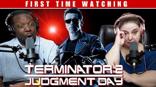 TERMINATOR 2 JUDGMENT DAY 1991 MOVIE REACTION First Time Watching [upl. by Margalit]