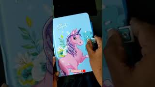 Unboxing New Unicorn Lock Diary shorts [upl. by Lynch45]