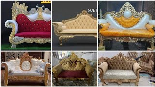 Wooden divan sofa set  divan sofa design [upl. by Ahsilif847]