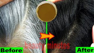 treat gray hair permanently from the first use you will notice the result [upl. by Patterson]