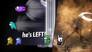 Hollow Knight  Speedrunner vs 4 Hunters but theres a Traitor [upl. by Naibaf]