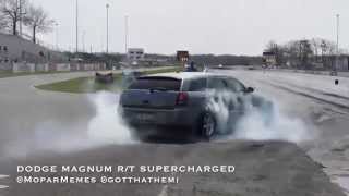 11 Second Dodge Magnum RT  Mopar 11 Charger at Etown Raceway Track  Drag Racing  14 mile Race [upl. by Tessler]