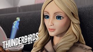 El tren de Lady Penelope hace una parada inesperada  Thunderbirds en acción [upl. by Attiuqahs]