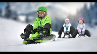 Gizmo Riders Stratos Snow Bobsled for Kids [upl. by Anos259]