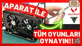 USB’den Ekran Kartını Bilgisayara Bağladım [upl. by Doralynne]