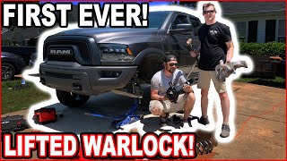 WORLDS FIRST LIFTED RAM 1500 WARLOCK EDITION [upl. by Phonsa464]